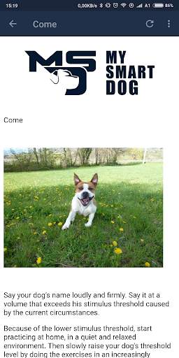 My Smart Dog - Dog training screenshot 3