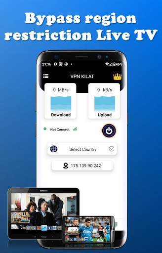 VPN Kilat - Unlimited Free & Super Fast VPN screenshot 2