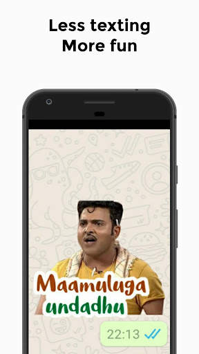 Sticker Mama - Telugu Animated screenshot 1