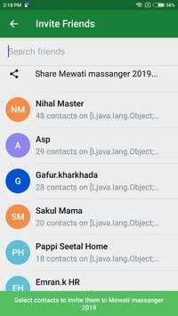 Mewati massanger 2019 screenshot 4