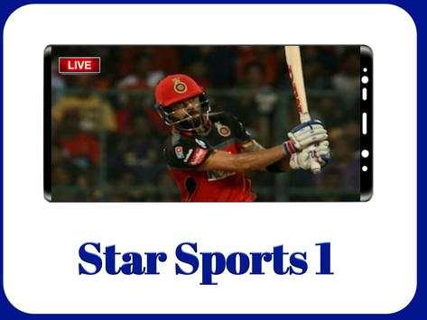 Vivo IPL LIVE TV - Star Sports live Tv screenshot 1