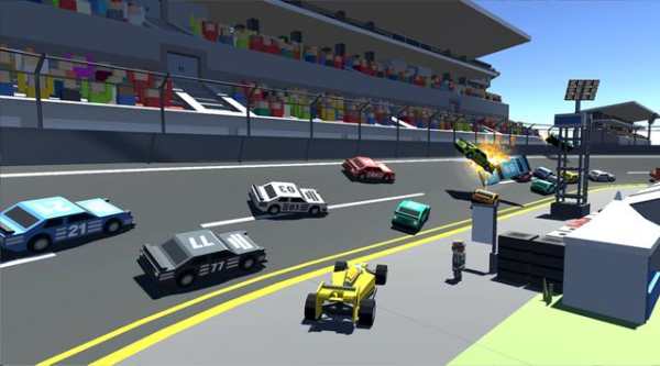 Block Car Racing 3D screenshot 3