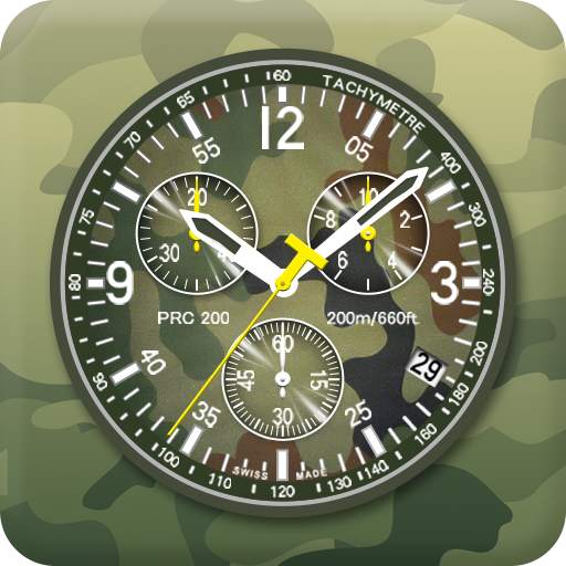 Army Clock Live Wallpaper 1.7