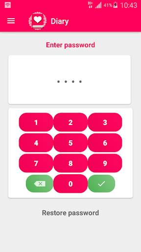 My Secret Diary for girls screenshot 1