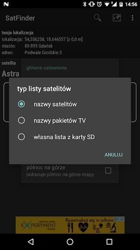 SatFinder screenshot 8