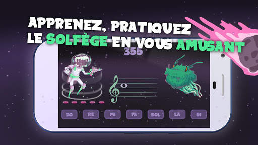 Space Note 🎼 sight reading music game screenshot 9