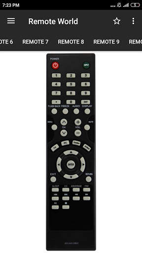 SHARP TV Remote Control screenshot 7