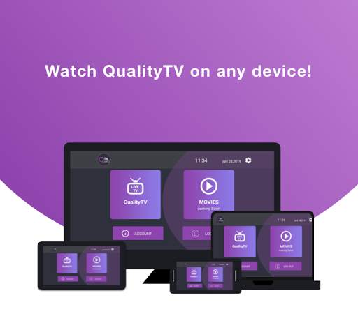 QualityTV: Watch live television screenshot 1
