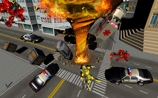 Tornado Robot Car Simulator screenshot 13
