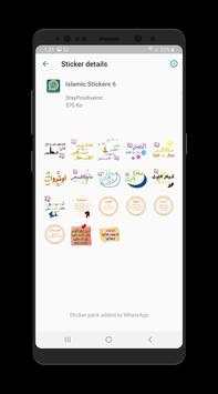 Islamic Stickers-WAStickerApps screenshot 3