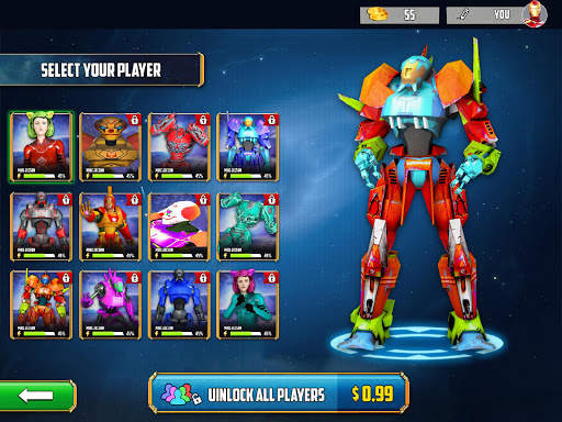 Real Robot Fighting Game 2020: Future Ring Fighter screenshot 16