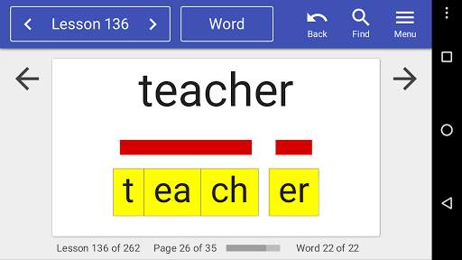 Ultimate Phonics Reading App скриншот 1