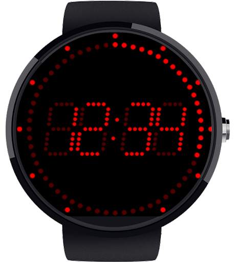 Led Clock Watch Face screenshot 4