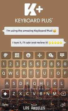 Los Angeles Keyboard Theme screenshot 7