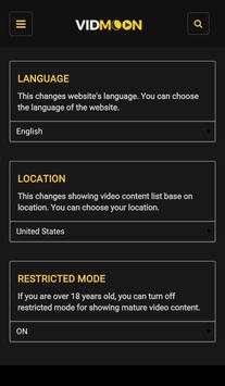 Vidmoon - Video search & watch screenshot 8