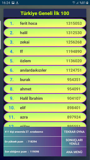 Yks Geri Sayım 2021  AYT Edebiyat Bilgi Yarışması* screenshot 2