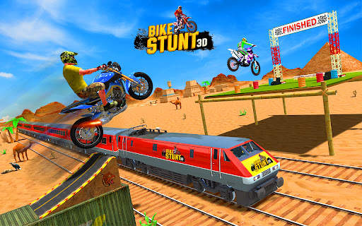 Mega Ramp Bike Racing Games 3D screenshot 3