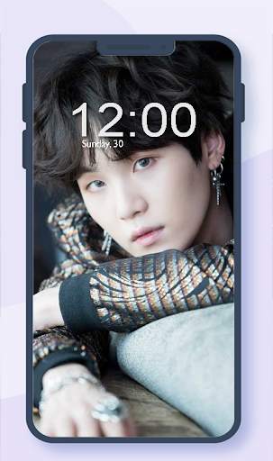 Suga BTS Cute Wallpaper HD screenshot 4