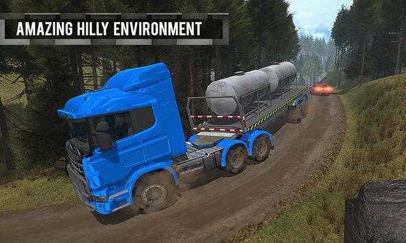 Trailer Truck Off Road Driving screenshot 2