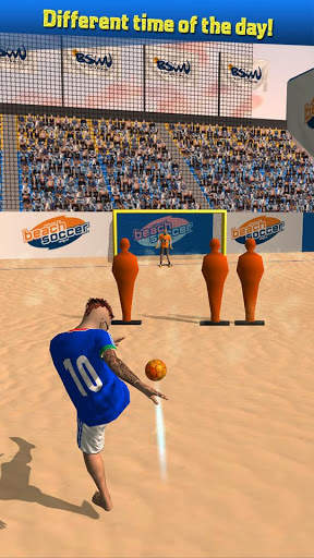 Beach Flick Soccer Shootout screenshot 8