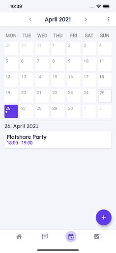 Shared Calendar, Grocery List, Tasks & Chat - Omes screenshot 3