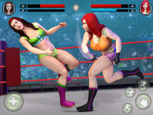 Women Wrestling Rumble: Backyard Fighting screenshot 8