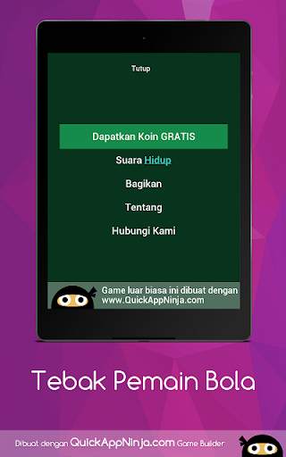 Tebak Pemain Bola screenshot 14