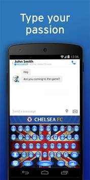 Chelsea Keyboard Emoji screenshot 3