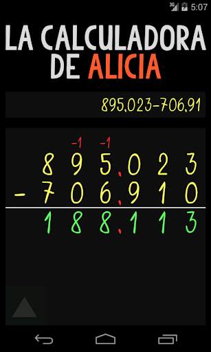 LA CALCULADORA DE ALICIA screenshot 2