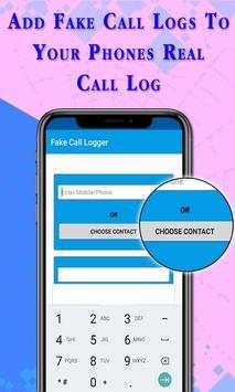 Fake Call Log Generator screenshot 1