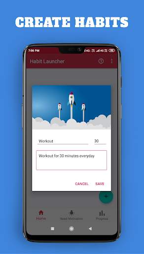 Habit Launcher screenshot 1
