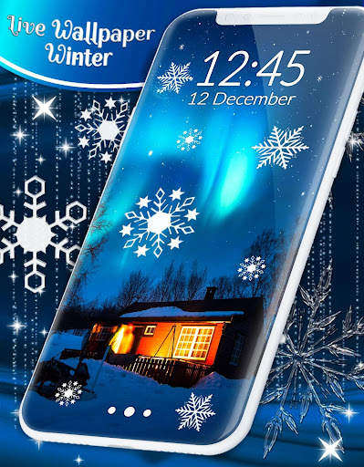 Winter Live Wallpaper ❄️ Frozen Snow Wallpapers screenshot 8
