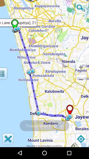 Map of Sri Lanka offline screenshot 5