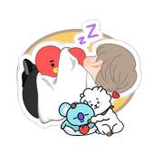 Cute BT21 Sticker for Whatsapp logo