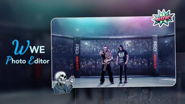 WWE Photo Editor screenshot 1