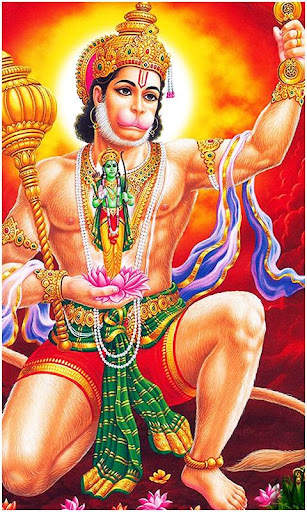 God Hanuman HD Wallpapers скриншот 1