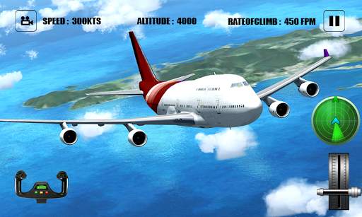 Nyata Pesawat Simulator screenshot 3