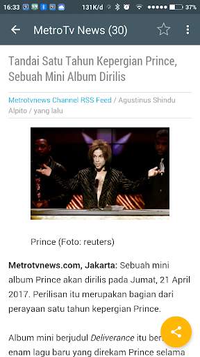 Berita Musik screenshot 4