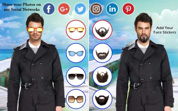 Men Trench Coat Suit Photo Editor screenshot 3
