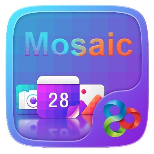 Mosaic GO Launcher Theme v1.0.10