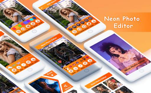 Neon photo editor screenshot 5