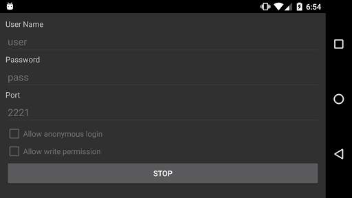 FTP Server for Android TV screenshot 2