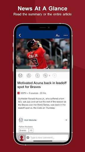 Baseball News 3 تصوير الشاشة