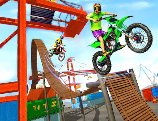 Bike Stunt Games Racing Stunts screenshot 6