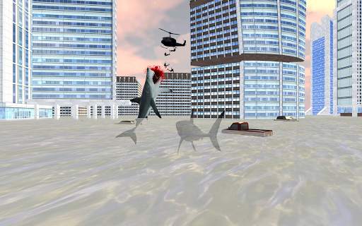 Shark City Attack : Shark Games screenshot 2