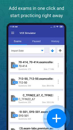 VCE Simulator screenshot 2