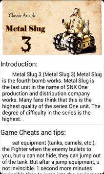 Guide Metal Slug 3 screenshot 1