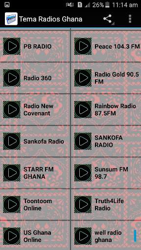 Tema Radios Ghana screenshot 6