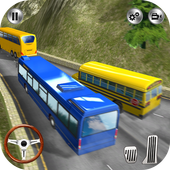 Uphill Bus Racing - Coach Bus Simulator 3D icon