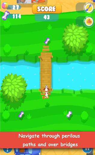Doggie Run : dog running game! screenshot 7